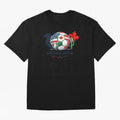 World Cup 2026 United Soccer Design Oversized T-Shirt Cheer through Every Moment of Global Football Passion for FIFA World Cup 2026 Group Stage, Centered on Messi and Cristiano Ronaldo, Spain and Netherlands, Global Supporter Spirit, Legendary