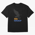 world cup 2026 Oversized T-Shirt Bring Retro Soccer Energy to the FIFA World Cup 2026 USA Canada Mexico Journey through Messi, CR7 and Mbappe Highlights, Portugal, Spain and Germany Pride, Stadium Memories, Football Loyalty, International Chants