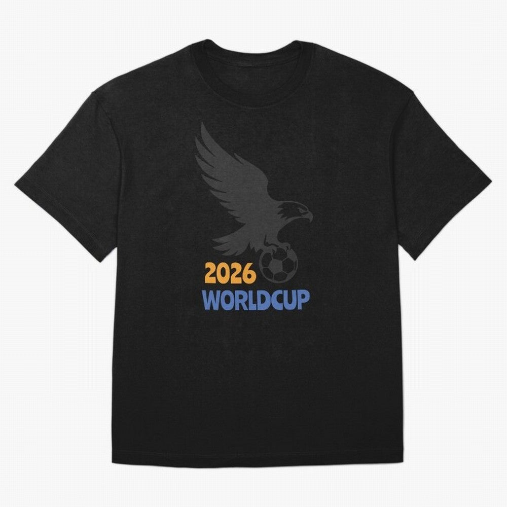 world cup 2026 Oversized T-Shirt Bring Retro Soccer Energy to the FIFA World Cup 2026 USA Canada Mexico Journey through Messi, CR7 and Mbappe Highlights, Portugal, Spain and Germany Pride, Stadium Memories, Football Loyalty, International Chants