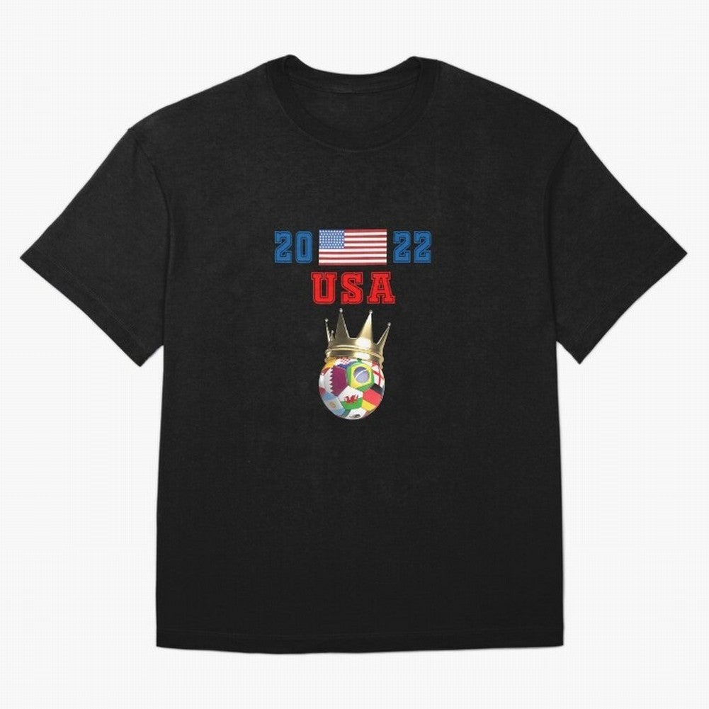 Usa World Cup Jersey 2022 Oversized T-Shirt Bring Champion Energy into the FIFA World Cup 2026 Group Stage Journey through Messi, Neymar and Mbappe Highlights, France Pride, Stadium Memories, Football Loyalty, International Chants and Championship