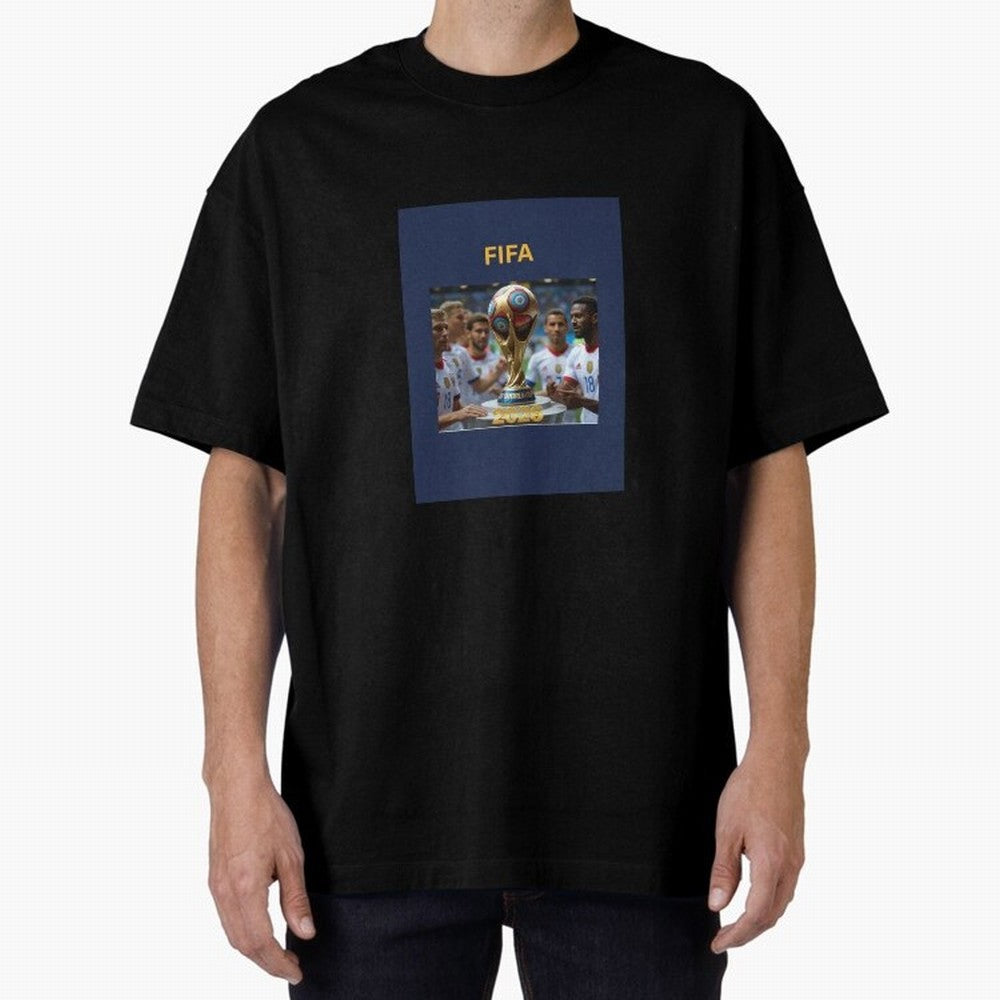 WORLD CUP FOOTBALL 2026 Oversized T-Shirt Upgrade Match Day Hype around FIFA World Cup 2026, Mbappe, England and Germany, Stadium Chants, National Pride, Trophy Dreams and Unforgettable Football Memories; Built for Supporters Chasing Trophy Dreams,