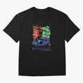 Host Nations Cultural Splash Art Oversized T-Shirt Follow the FIFA World Cup 2026 USA Canada Mexico Journey through CR7 Highlights, Spain and Netherlands Pride, Vintage Soccer Flavor, Modern Football Stars, National Flags and Final Night Emotion;