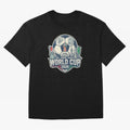North America United Soccer 2026 Vintage Crest Oversized T-Shirt Share the Excitement of Match Day Hype around FIFA World Cup 2026 USA Canada Mexico, Mbappe, England, Retro Football Energy, Iconic Rivalries, Trophy Chase Drama and Stadium