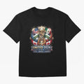 United 2026 Soccer Nations Trophy - USA Mexico Canada Mascot Art Oversized T-Shirt Celebrate the Road through FIFA World Cup 2026 USA Canada Mexico for Fans of Messi and Cristiano Ronaldo and Germany, Bringing Match Day Excitement, Supporter