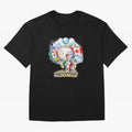 All The World United 2026 Football Design Oversized T-Shirt Treasure Match Day Hype around FIFA World Cup 2026 USA Canada Mexico, Neymar, Haaland and Cristiano Ronaldo, Spain and Netherlands, Football Festival Excitement, Trophy Ambitions, Country