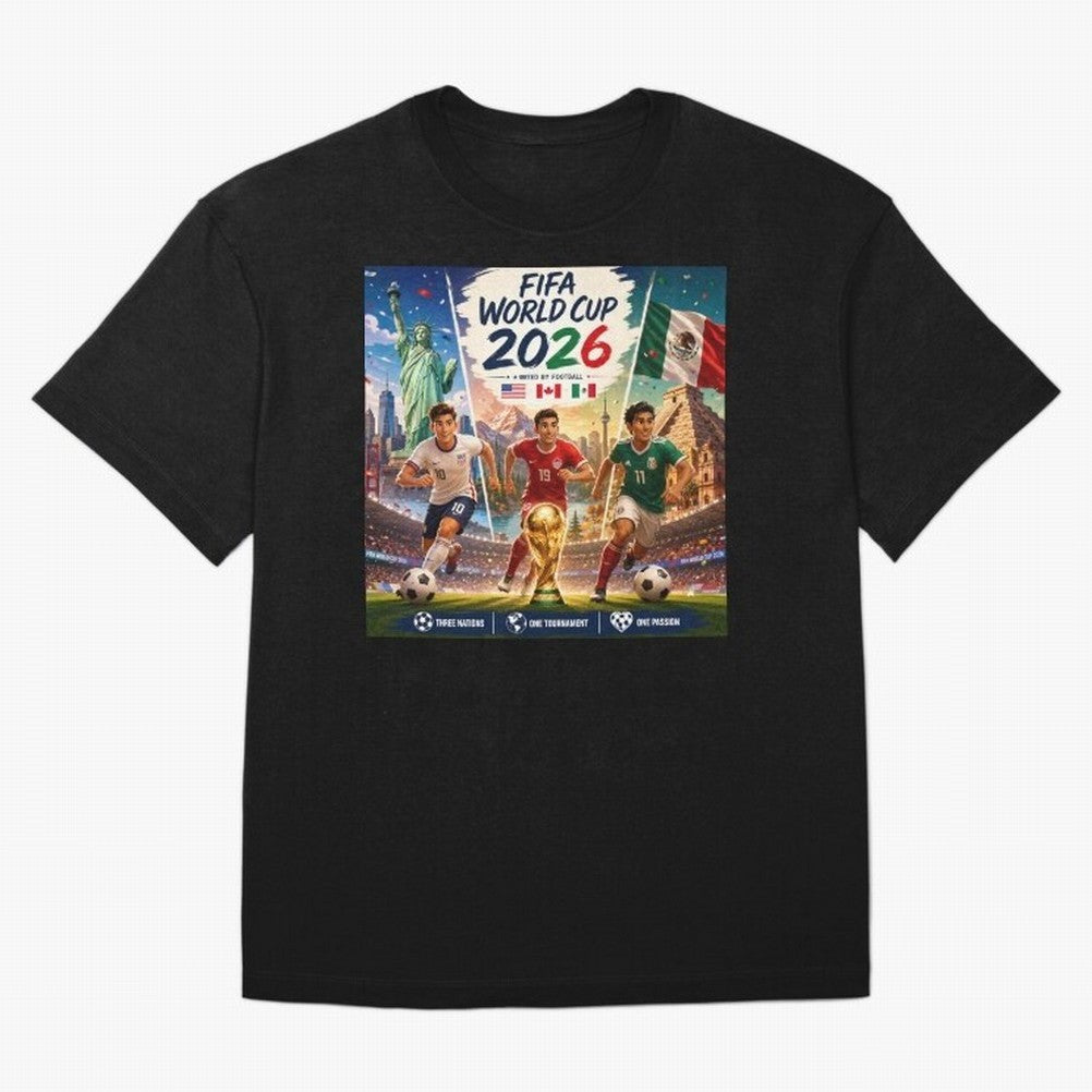 United by Football 2026 #football 2026 Oversized T-Shirt Fuel FIFA World Cup 2026 Spirit, with Netherlands, Haaland and Mbappe, Supporter Pride, Iconic Celebrations, Legendary Names and Global Match Day Energy; Ideal for Football Dads, Football
