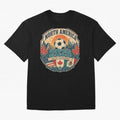 USA Canada Mexico Soccer Cup Oversized T-Shirt Bring a Champion Mindset to FIFA World Cup 2026 USA Canada Mexico Filled with Neymar, Haaland and Cristiano Ronaldo, Brazil Energy, Worldwide Fan Energy, Dramatic Goals, Stadium Lights and Championship
