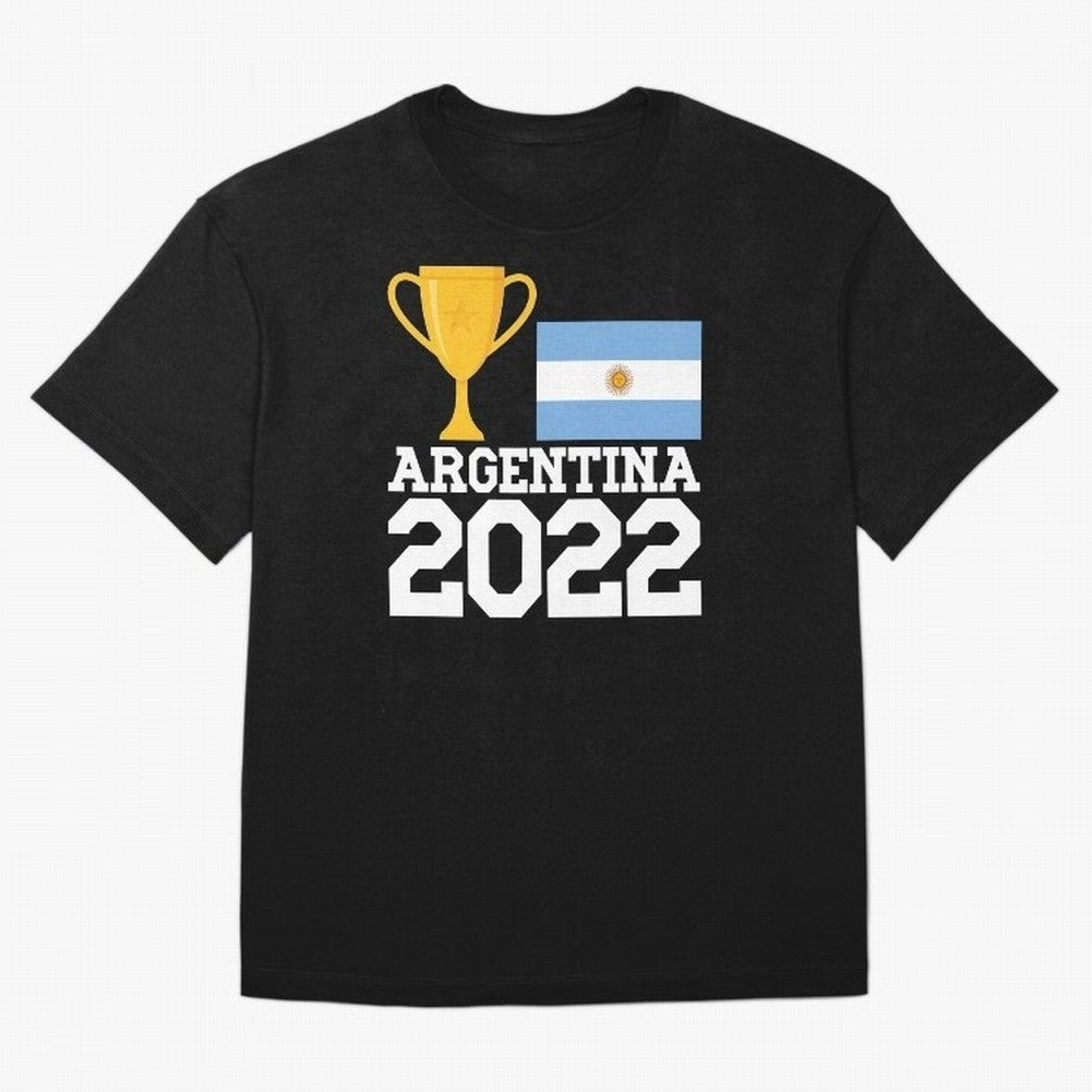 Argentina World Cup Soccer Football 2022, Argentina Soccer Jersey Argentinian Football, Argentina, Argentinian, Qatar World Cup 2022 Oversized T-Shirt Make Memories around Match Day Hype around FIFA World Cup 2026 USA Canada Mexico, Neymar, Haaland