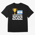 Argentina World Cup Soccer Football 2022, Argentina Soccer Jersey Argentinian Football, Argentina, Argentinian, Qatar World Cup 2022 Oversized T-Shirt Make Memories around Match Day Hype around FIFA World Cup 2026 USA Canada Mexico, Neymar, Haaland