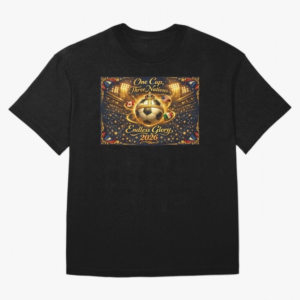 2026 World Cup Celebration inpired by renaissance art Oversized T-Shirt Step into FIFA World Cup 2026 Group Stage Spirit, Filled with Argentina, Haaland and Mbappe, Worldwide Fan Energy, Dramatic Goals, Stadium Lights and Championship Celebrations;