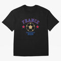 France 2026 ¡ª Vintage Soccer Tee Oversized T-Shirt Show Love for Legendary Goals in FIFA World Cup 2026 USA Canada Mexico Filled with Haaland and Mbappe, Brazil Energy, Football Festival Excitement, Trophy Ambitions, Country Rivalries and Star