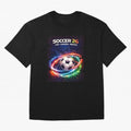 North America Soccer 2026 Shirt, Soccer 26 USA Canada Mexico Fan Tee, United 2026 Soccer Graphic - Bold Oversized T-Shirt Relive Legendary Nights from FIFA World Cup 2026 Group Stage Connected to Messi and Cristiano Ronaldo, Netherlands Energy,