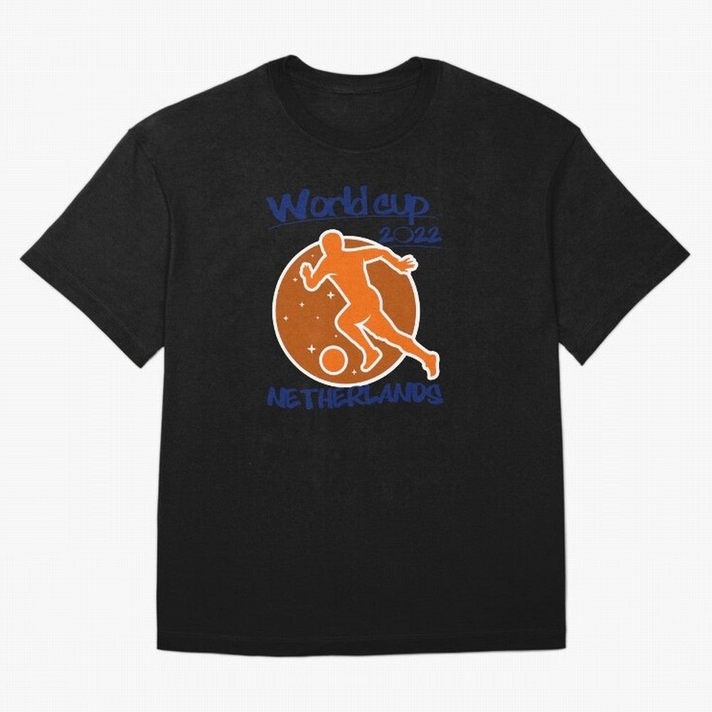 Netherlands World Cup 2022 Oversized T-Shirt Celebrate the Biggest Stage of the FIFA World Cup 2026 Journey through Messi, CR7 and Mbappe Highlights, England and Germany Pride, Match Day Excitement, Supporter Culture, Golden Goals and Global