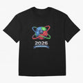 United By Football 2026 Global Connectivity Oversized T-Shirt Showcase FIFA World Cup 2026 Group Stage for Fans of CR7 and Messi and France, Bringing Match Day Excitement, Supporter Culture, Golden Goals and Global Football Passion; Ideal for