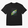 Brazil Soccer 2026 Fan Shirt ¨C Brazil Football Supporter Oversized T-Shirt Support FIFA World Cup 2026 USA Canada Mexico Spirit, Built around Netherlands, Messi, Neymar and Mbappe, Worldwide Fan Energy, Dramatic Goals, Stadium Lights and