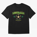 Australia 2026 ¡ª Vintage Soccer Tee Oversized T-Shirt Remember Iconic Moments from Global Football Passion for FIFA World Cup 2026, Centered on Messi, Neymar and Mbappe, Brazil, Portugal and Argentina, Supporter Pride, Iconic Celebrations,