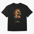 Moroccan Lion World Cup 2026 Design Oversized T-Shirt Celebrate Rivalries and Pride in FIFA World Cup 2026 for Fans of Cristiano Ronaldo and England, France and Netherlands, Bringing Championship Spirit, Famous Goals, Roaring Crowds and