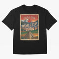 United 2026 World Cup ¨C Vintage North America Soccer Poster Oversized T-Shirt Enjoy the FIFA World Cup 2026 USA Canada Mexico Journey through Cristiano Ronaldo, Haaland and CR7 Highlights, Argentina and Brazil Pride, Football History, Final Match