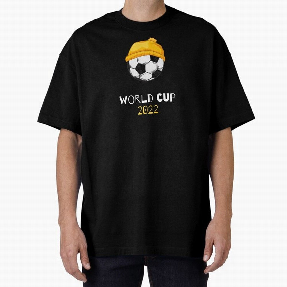 World Cup 2022 Qatar Oversized T-Shirt Support Your Favorite Stars during Match Day Hype around FIFA World Cup 2026 Group Stage, Messi, France and Portugal, Champion Mindset, Group Stage Buzz, Knockout Tension and Passionate Fan Culture; Ideal for