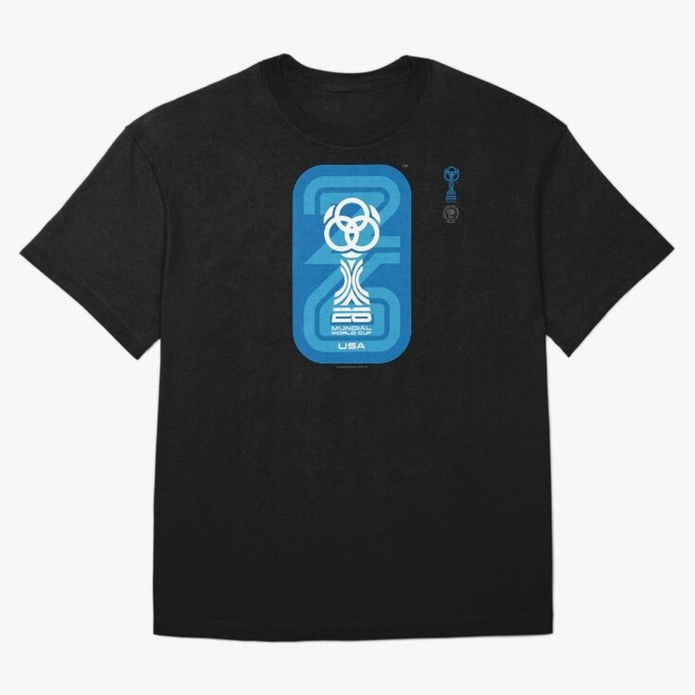 Mundial 26 USA Fan Trophy ¨C Retro Soccer World Cup Inspired Graphic ¨C Modern Football Art Design Oversized T-Shirt Bring Supporter Culture to the FIFA World Cup 2026 USA Canada Mexico Journey through Neymar Highlights, Argentina, France and