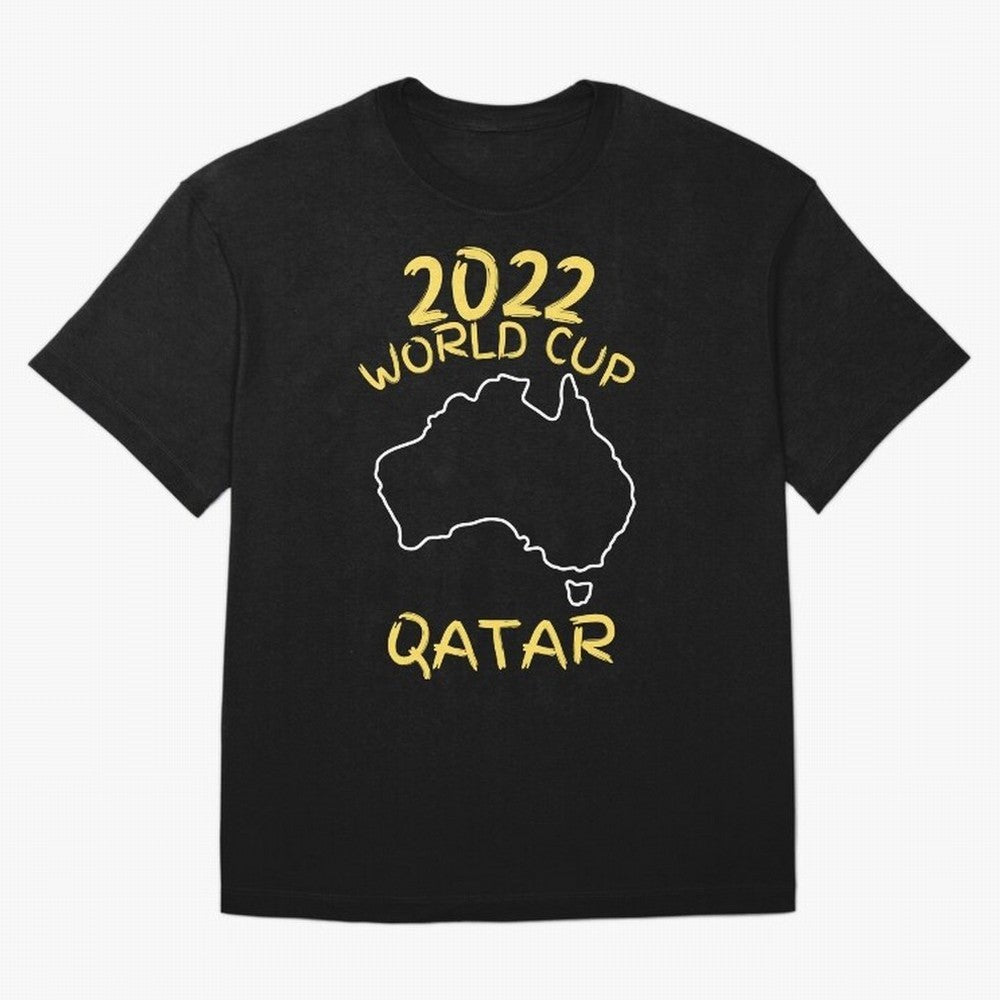 Socceroos World Cup 2022 Qatar Oversized T-Shirt Show Your Tournament Heart for Match Day Hype around FIFA World Cup 2026, Mbappe and Neymar, Portugal, Spain and Germany, Tournament Hype, Historic Matchups, Family Viewing Parties and Global Sports
