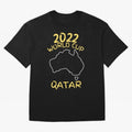 Socceroos World Cup 2022 Qatar Oversized T-Shirt Show Your Tournament Heart for Match Day Hype around FIFA World Cup 2026, Mbappe and Neymar, Portugal, Spain and Germany, Tournament Hype, Historic Matchups, Family Viewing Parties and Global Sports