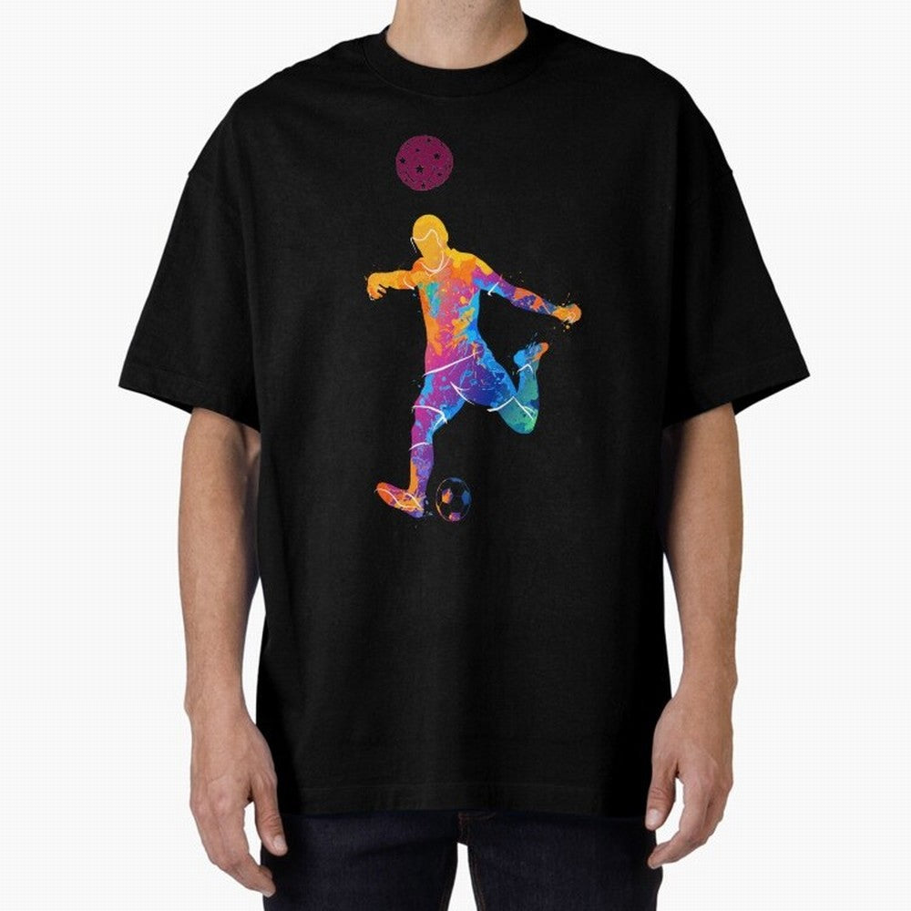 World Cup 2022 Family, Football Players, Football Lovers Oversized T-Shirt Keep the Legacy of FIFA World Cup 2026 Group Stage Spirit, Centered on Portugal, Cristiano Ronaldo, Haaland and CR7, Fan Favorite Moments, National Team Passion, Big Match