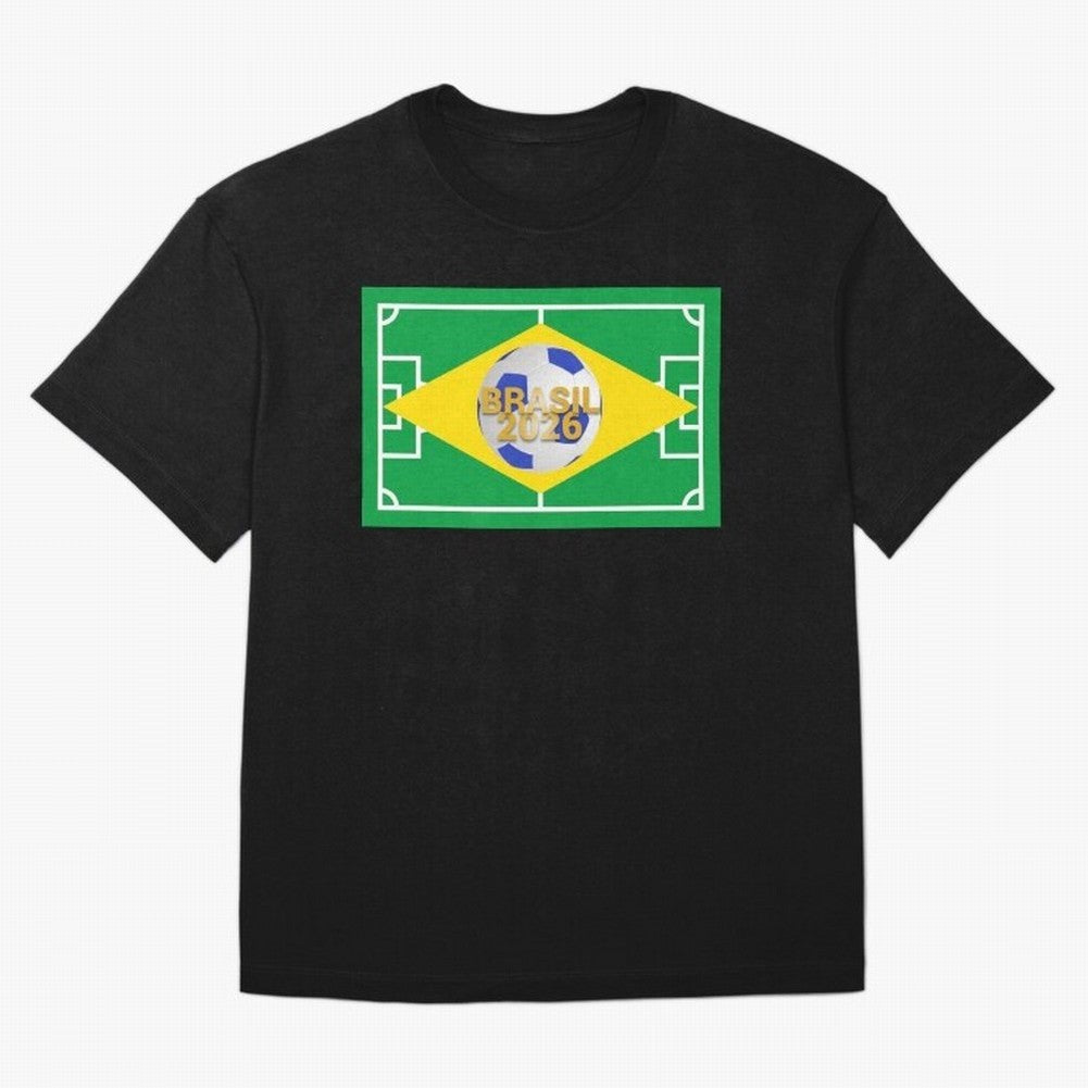 Brazil World Cup 2026 Oversized T-Shirt Support Iconic Players in FIFA World Cup 2026 USA Canada Mexico Spirit, Built around Brazil, Portugal and Argentina, Messi, CR7 and Mbappe, Match Day Excitement, Supporter Culture, Golden Goals and Global