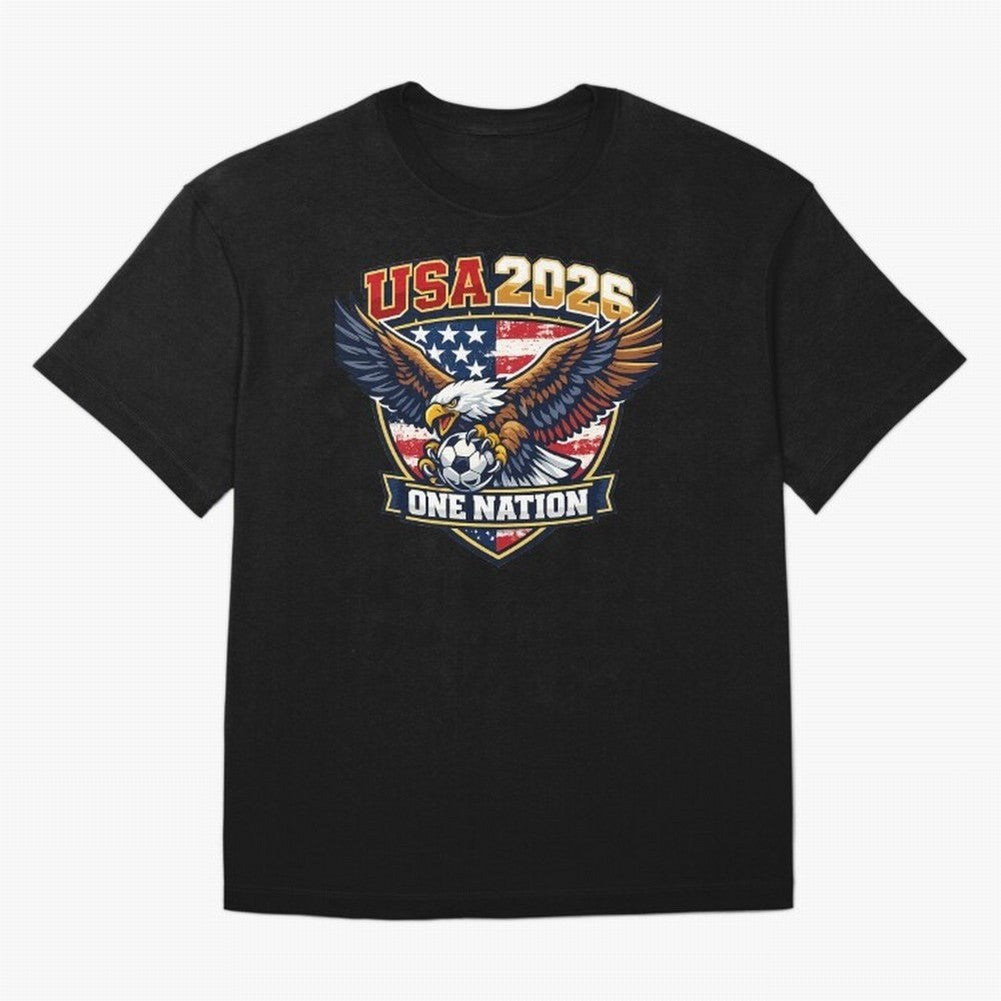 USA Canada Mexico Soccer Cup Oversized T-Shirt Bring Supporter Culture to Match Day Hype around FIFA World Cup 2026 USA Canada Mexico, Neymar, Netherlands, Championship Spirit, Famous Goals, Roaring Crowds and International Football Unity; Perfect