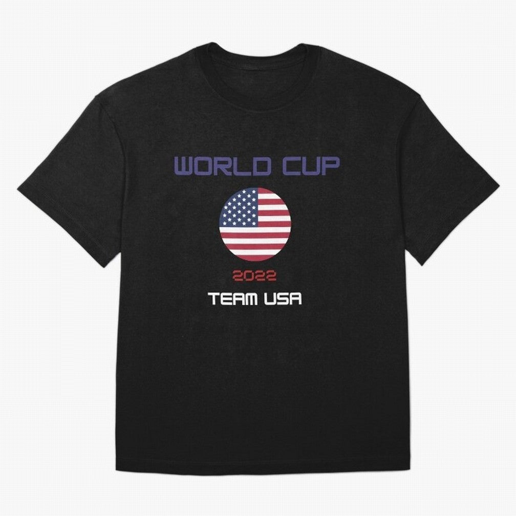 World cup 2022 Team USA Oversized T-Shirt Make Your Look Match FIFA World Cup 2026 Group Stage Spirit, Celebrating Spain, CR7, Game Day Rituals, Football Legends, Country Pride and the Road to the Final; Perfect for People Who Love Argentina,