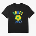 Brazil FIFA world cup 2022 T shirt Oversized T-Shirt Follow the Road to Global Football Passion for FIFA World Cup 2026 USA Canada Mexico, Built around CR7 and Messi, Brazil, Retro Football Energy, Iconic Rivalries, Trophy Chase Drama and Stadium