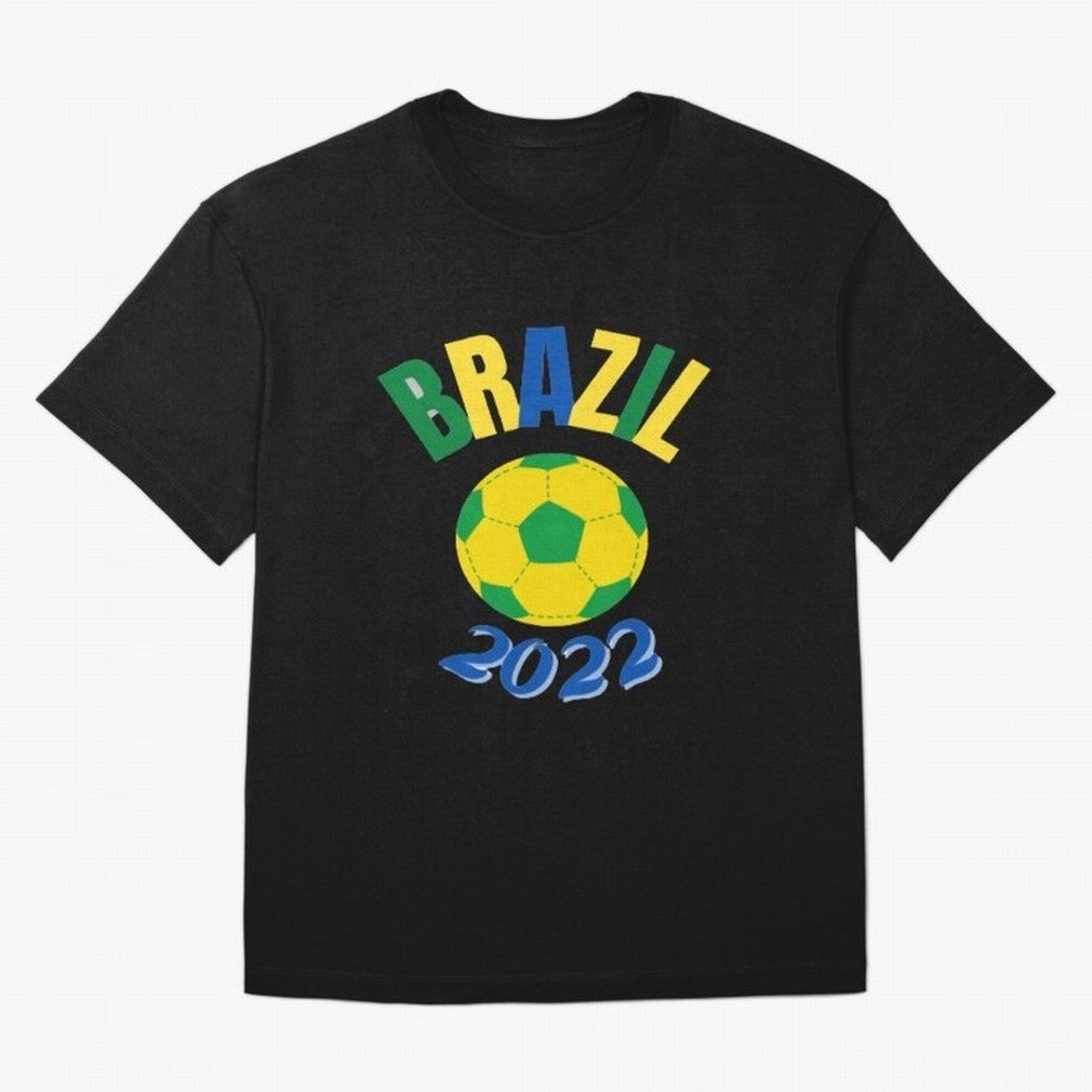 Brazil FIFA world cup 2022 T shirt Oversized T-Shirt Follow the Road to Global Football Passion for FIFA World Cup 2026 USA Canada Mexico, Built around CR7 and Messi, Brazil, Retro Football Energy, Iconic Rivalries, Trophy Chase Drama and Stadium