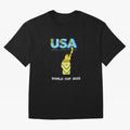 USA World Cup 2022 Oversized T-Shirt Bring Trophy Dreams to the FIFA World Cup 2026 Group Stage Journey through Haaland Highlights, England and Germany Pride, Game Day Rituals, Football Legends, Country Pride and the Road to the Final; Ideal for