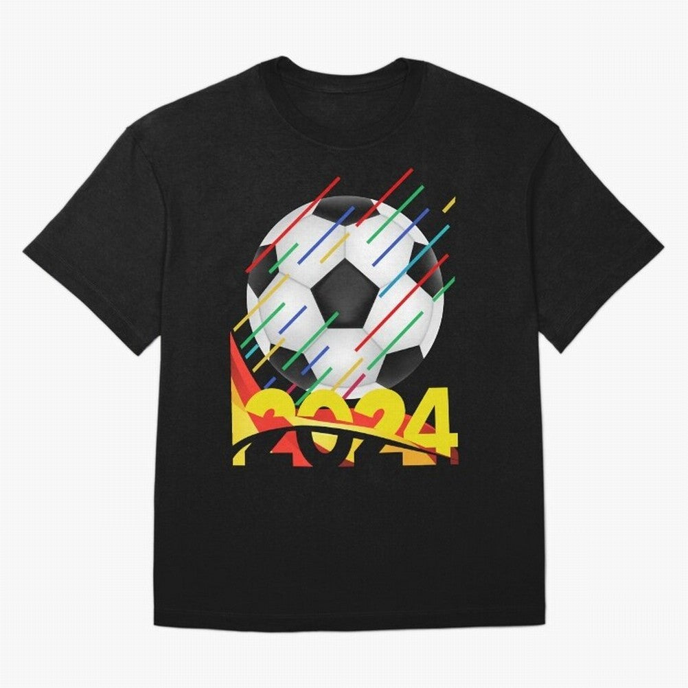 FOOTBALL 2024 Oversized T-Shirt Upgrade Global Football Passion for FIFA World Cup 2026 Group Stage, Built around Cristiano Ronaldo, Haaland and CR7, Germany, Stadium Memories, Football Loyalty, International Chants and Championship Tradition;