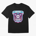 Miami 2026 Host City Emblem Welcoming the World Cup Oversized T-Shirt Show Love for Legendary Goals in FIFA World Cup 2026 for Fans of Mbappe and Portugal, Spain and Germany, Bringing Football History, Final Match Energy, Crowd Noise and Once in a