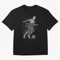 Triumphant Kick 2026 Oversized T-Shirt Create FIFA World Cup 2026 USA Canada Mexico for Fans of Messi, Neymar and Mbappe and Netherlands, Bringing Vintage Soccer Flavor, Modern Football Stars, National Flags and Final Night Emotion; Perfect for