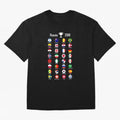 Russia 2018 Football Soccer Championship Oversized T-Shirt Represent Fans Who Live for FIFA World Cup 2026 Centered on Mbappe, Brazil, Portugal and Argentina Energy, Retro Football Energy, Iconic Rivalries, Trophy Chase Drama and Stadium