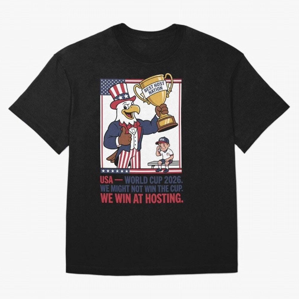We Might Not Win the Cup We Win at Hosting V3 Oversized T-Shirt Keep Football History Alive during FIFA World Cup 2026 with Haaland and Mbappe, France Energy, Vintage Soccer Flavor, Modern Football Stars, National Flags and Final Night Emotion;