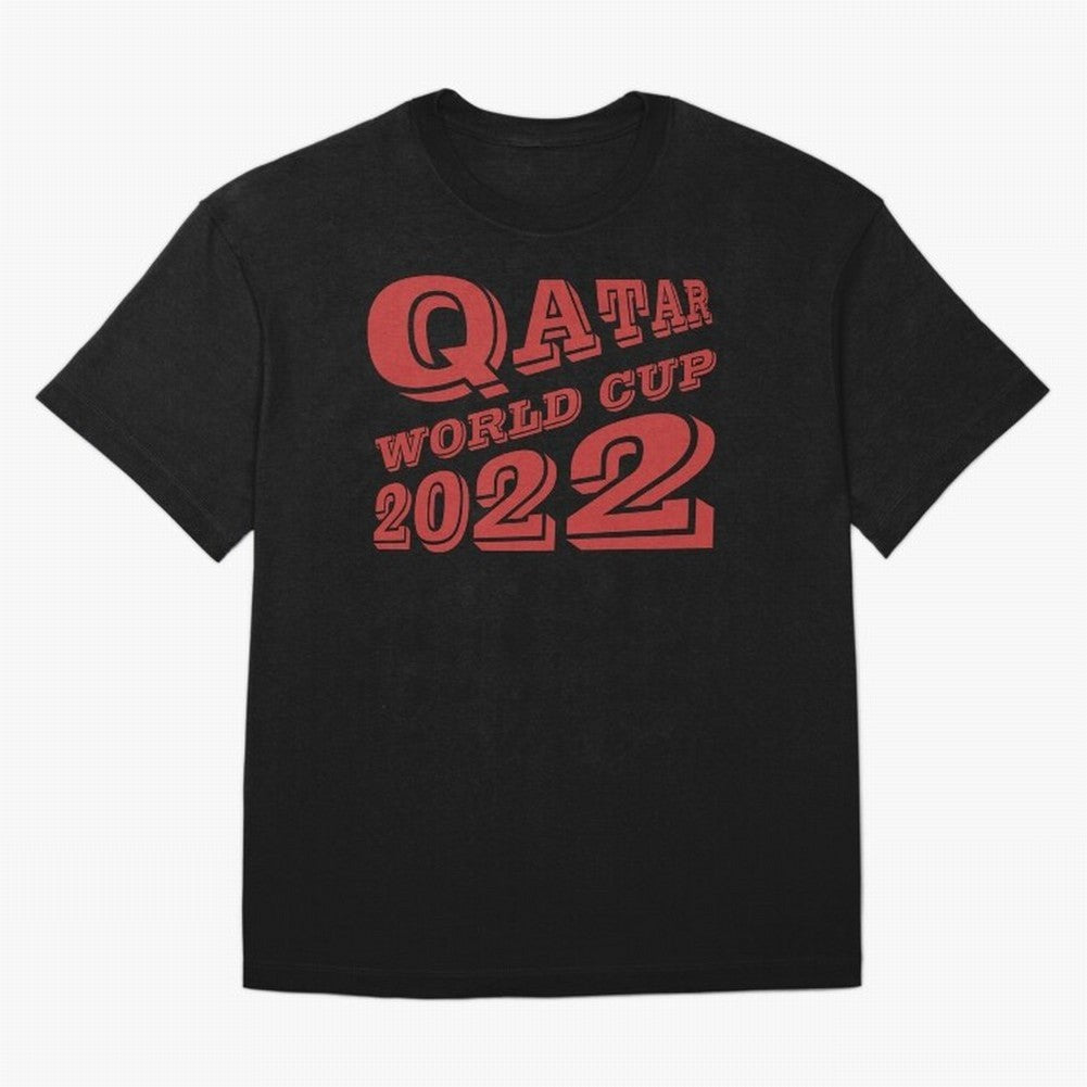 Qatar World Cup 2022 Oversized T-Shirt Keep the Match Day Mood of Match Day Hype around FIFA World Cup 2026 Group Stage, Mbappe, Portugal, Championship Spirit, Famous Goals, Roaring Crowds and International Football Unity; Perfect for Fans,