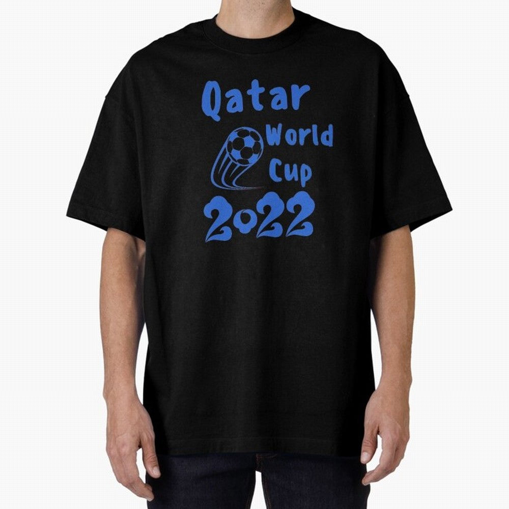 qatar world cup 2022 Oversized T-Shirt Show Love for Legendary Goals in FIFA World Cup 2026 USA Canada Mexico Spirit, Connected to Netherlands, Neymar, Classic Soccer Heritage, Championship Pressure, Fan Loyalty and International Pride; Ideal for