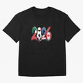 2026 Soccer Play Game Year Players Oversized T-Shirt Fuel the Hype around FIFA World Cup 2026 Group Stage for Fans of Cristiano Ronaldo and Brazil, Bringing Global Supporter Spirit, Legendary Goals, National Colors and Tournament Celebration;