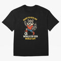 world cup 2026 Oversized T-Shirt Follow Global Football Passion for FIFA World Cup 2026 USA Canada Mexico, with Cristiano Ronaldo, Argentina, France and Brazil, Supporter Pride, Iconic Celebrations, Legendary Names and Global Match Day Energy;