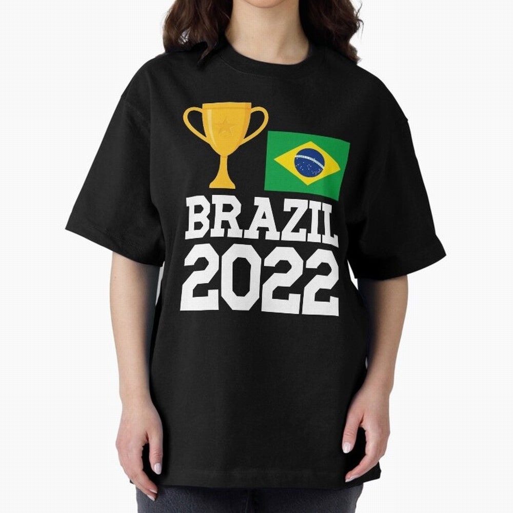 Brazil Soccer Team Fan Football Brazilian Flag 2022 T-Shirt - Brazil T shirt Soccer - Brazil Flag Vintage - Brazilian Oversized T-Shirt Turn Every Weekend Toward FIFA World Cup 2026 for Fans of Messi, Neymar and Mbappe and Argentina, France and