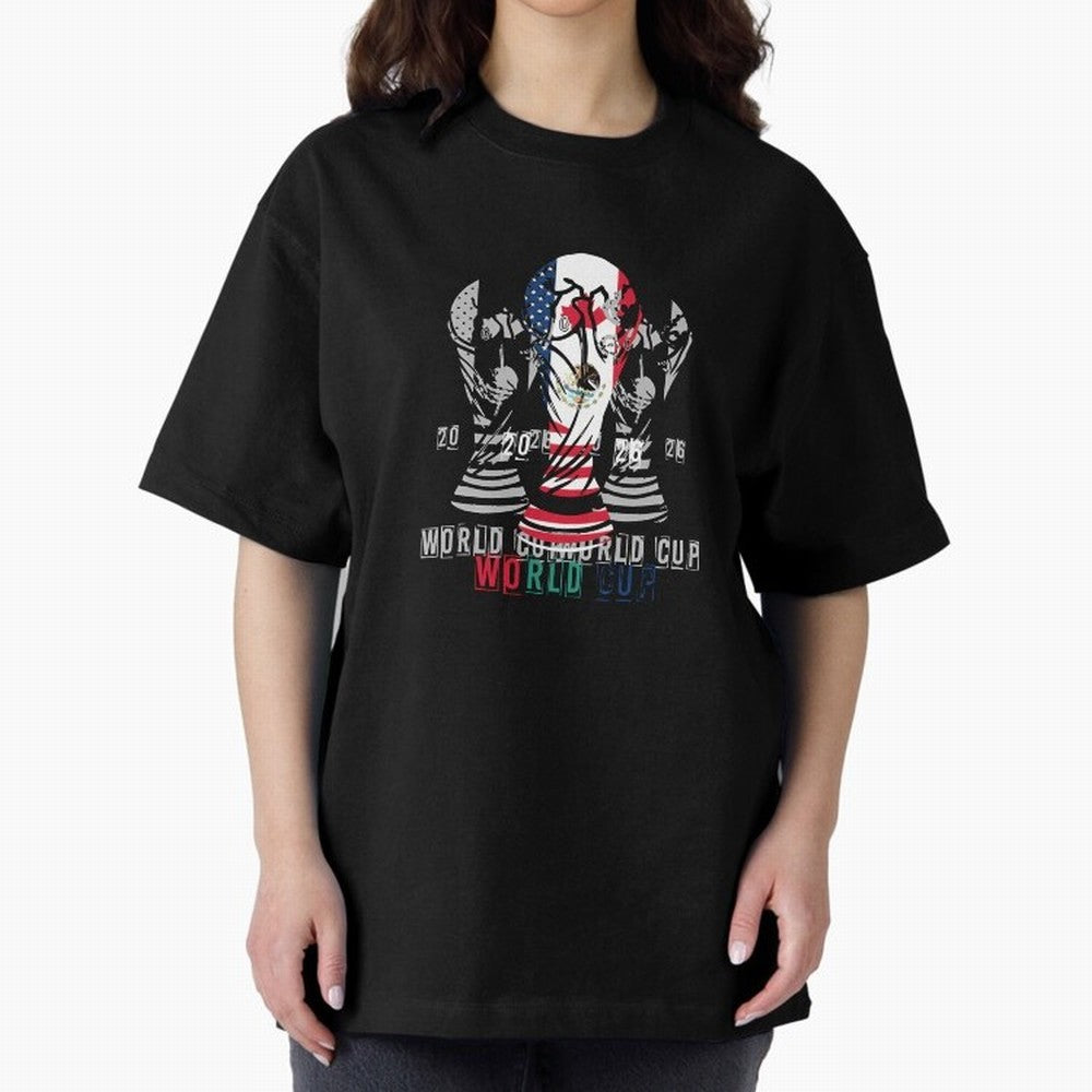 Fifa world cup 2026 USA - Mexico - canada T-Shirt_84601424 Oversized T-Shirt Carry the Dream of FIFA World Cup 2026 USA Canada Mexico Driven by Neymar, Brazil Energy, Soccer Culture, Superstar Moments, National Team Dreams and Competitive Fire;