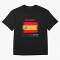 SPAIN WORLD CUP 2026 Oversized T-Shirt Capture the FIFA World Cup 2026 Group Stage Journey through Mbappe and Neymar Highlights, France and Portugal Pride, Vintage Soccer Flavor, Modern Football Stars, National Flags and Final Night Emotion; Ideal