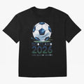 Scotland Soccer Football Design 2026 Oversized T-Shirt Follow Every Goal of FIFA World Cup 2026 USA Canada Mexico for Fans of Neymar and England, Bringing Football Passion, Legendary Performances, Festival Vibes and Supporter Community; Created for