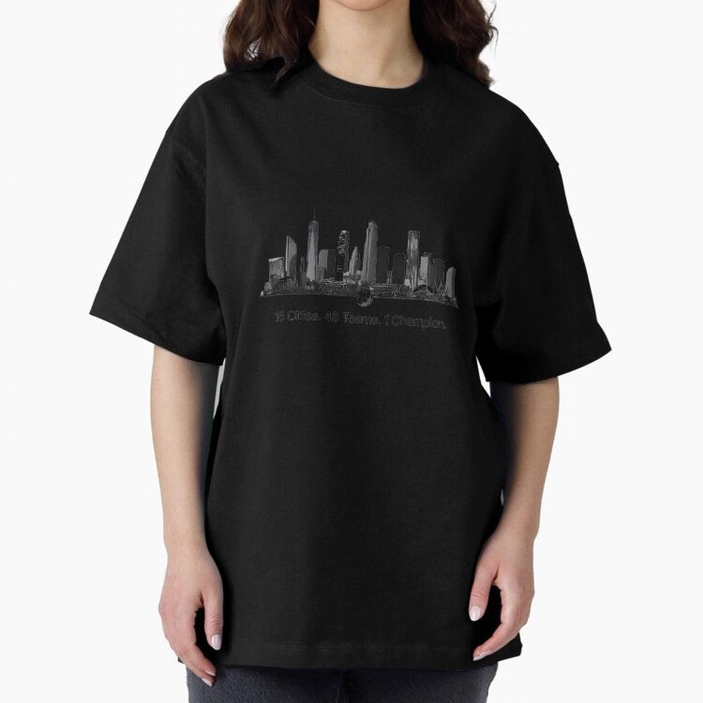 16 Cities 48 Teams 1 Champion World Cup 2026 Soccer T-Shirt_83656371 Oversized T-Shirt Wear the Spirit of Match Day Hype around FIFA World Cup 2026 Group Stage, Messi and Cristiano Ronaldo, England, France and Netherlands, Game Day Rituals,