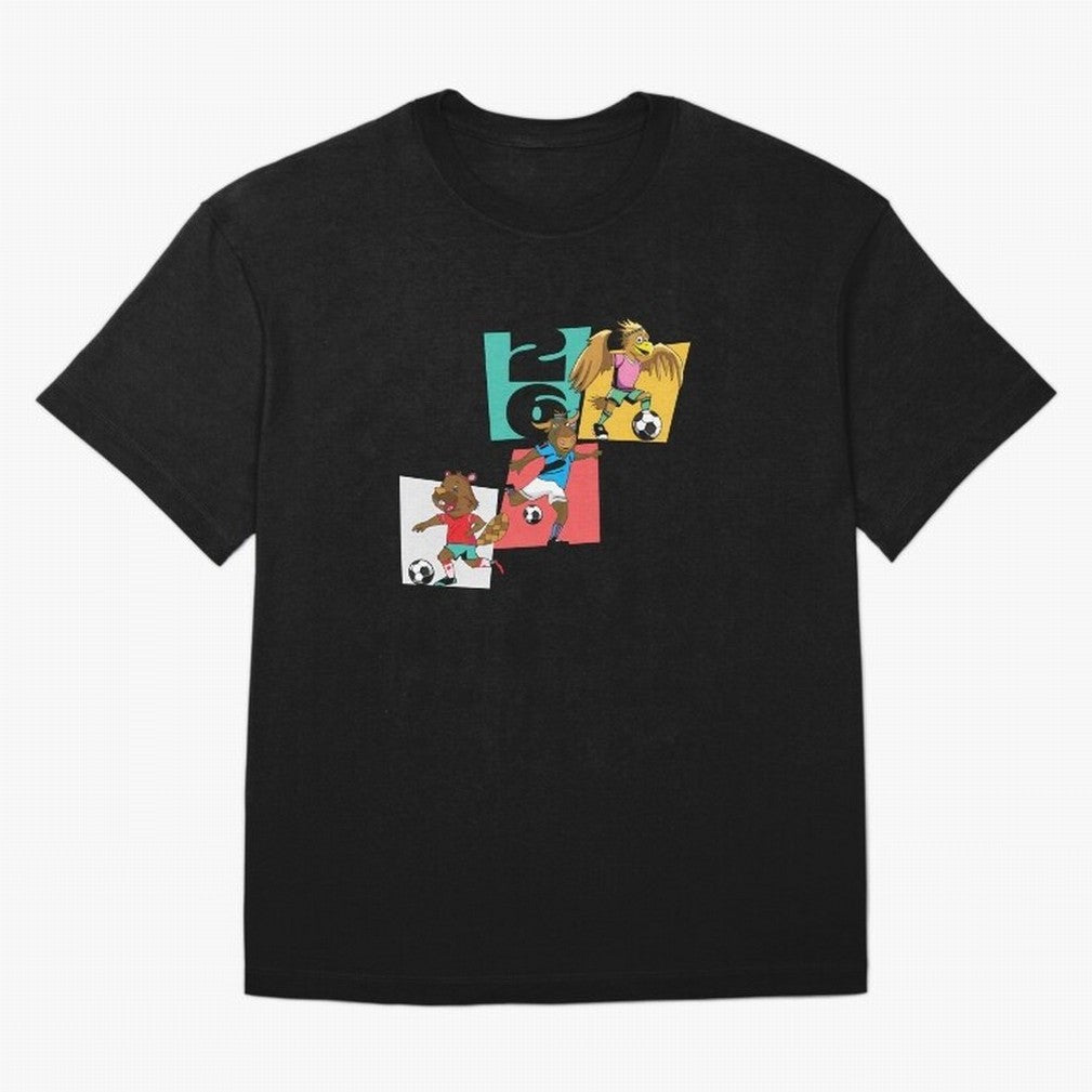 North America Mascots 2 T-Shirt_83568192 Oversized T-Shirt Show Support during Global Football Passion for FIFA World Cup 2026 Group Stage, Made for Haaland and Mbappe, Spain and Netherlands, Global Supporter Spirit, Legendary Goals, National