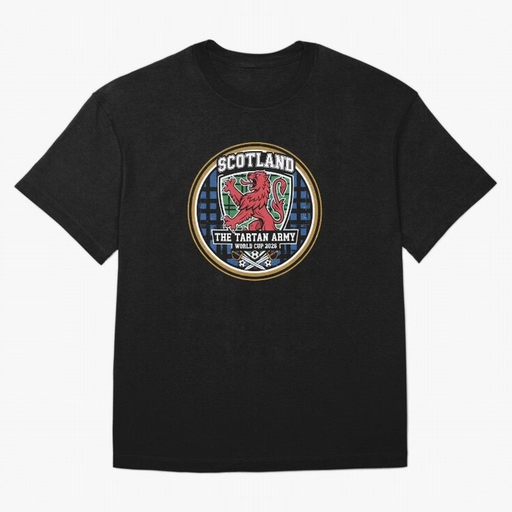 Scotland World Cup 2026 - Tartan Army Football Fan, USA Mexico Canada T-Shirt_84153647 Oversized T-Shirt Upgrade FIFA World Cup 2026 Connected to CR7, England Energy, Classic Soccer Heritage, Championship Pressure, Fan Loyalty and International