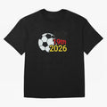 USA 2026- Germany Oversized T-Shirt Build the FIFA World Cup 2026 USA Canada Mexico Journey through Messi, Neymar and Mbappe Highlights, England and Germany Pride, Game Day Rituals, Football Legends, Country Pride and the Road to the Final; Ideal